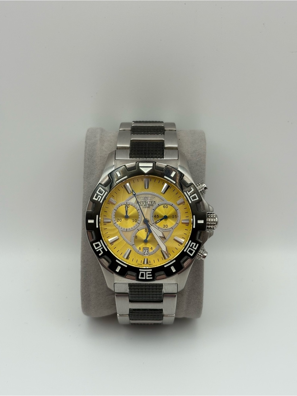 Invicta S1 Rally Limited Edition 4311 Chronograph Men’s Watch Yellow Dial